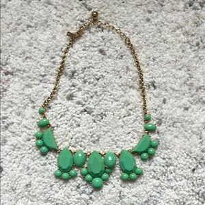 Kate Spade Green Statement Necklace